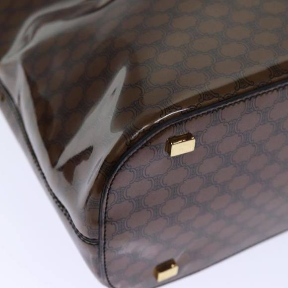 CELINE Macadam Canvas Tote Bag Brown Auth bs14321 - Picture 16 of 16